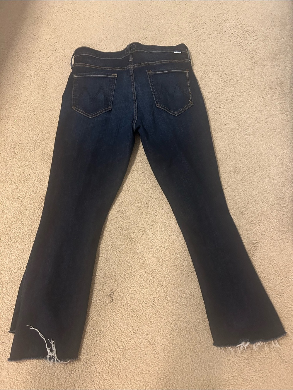 Lil MOTHER Dark Indigo Flare Jeans - Picture 2 of 5